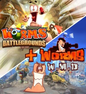 Worms Battlegrounds + Worms W.M.D - Ps5