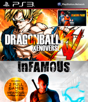 Dragon Ball Xenoverse + Season Pass + Infamous Collection – PS3