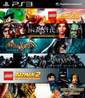 Pack Super Heroes 01 – PS3