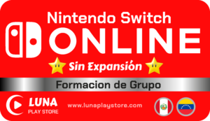 Nintendo Switch Online Sin Expansion - Plan Básico - Formación de Grupo