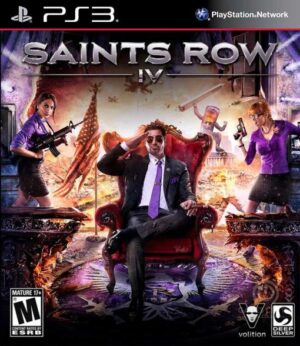 Saints Row 2 Ultimate Edition + Saints Row: The Third- The Full Package + Saints Row IV Game of the Century Edition – PS3