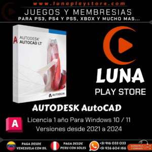 Autodesk AutoCAD - 1 PC 1 Año